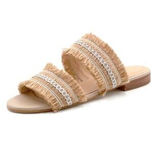 KAANAS Yassica Frayed Sandal